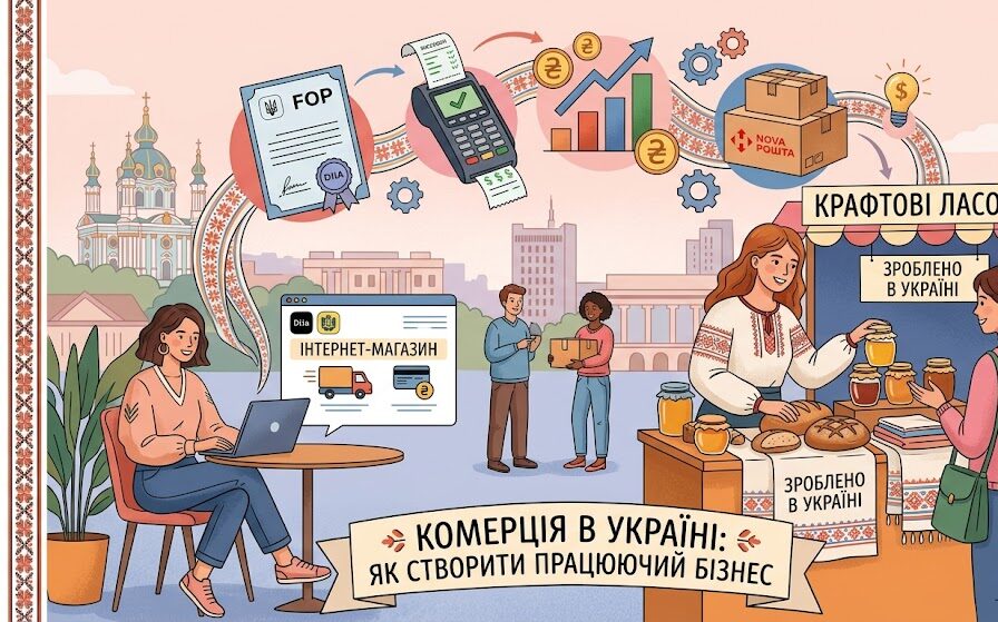 Комерція в Україні: як створити працюючий бізнес