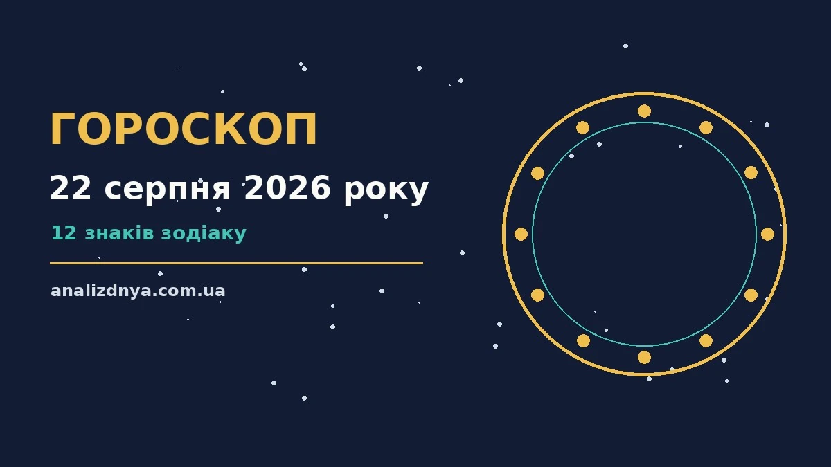 Зоряний гороскоп на 22 серпня 2026 року: тека з нотатками, чашка кави та свічка на тлі нічного неба