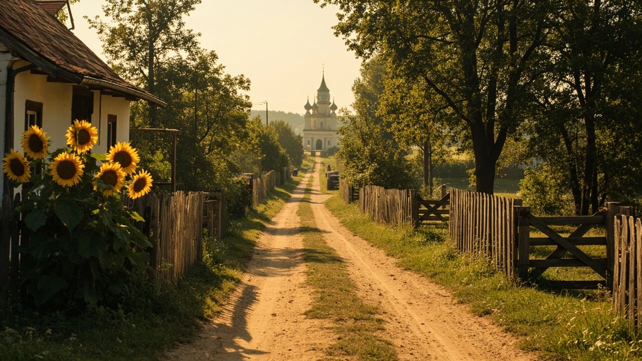 Переяславське — краєвид села в Київській області