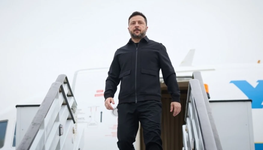 Президент України Володимир Зеленський під час візиту до Кишинева 27 серпня 2026 року
