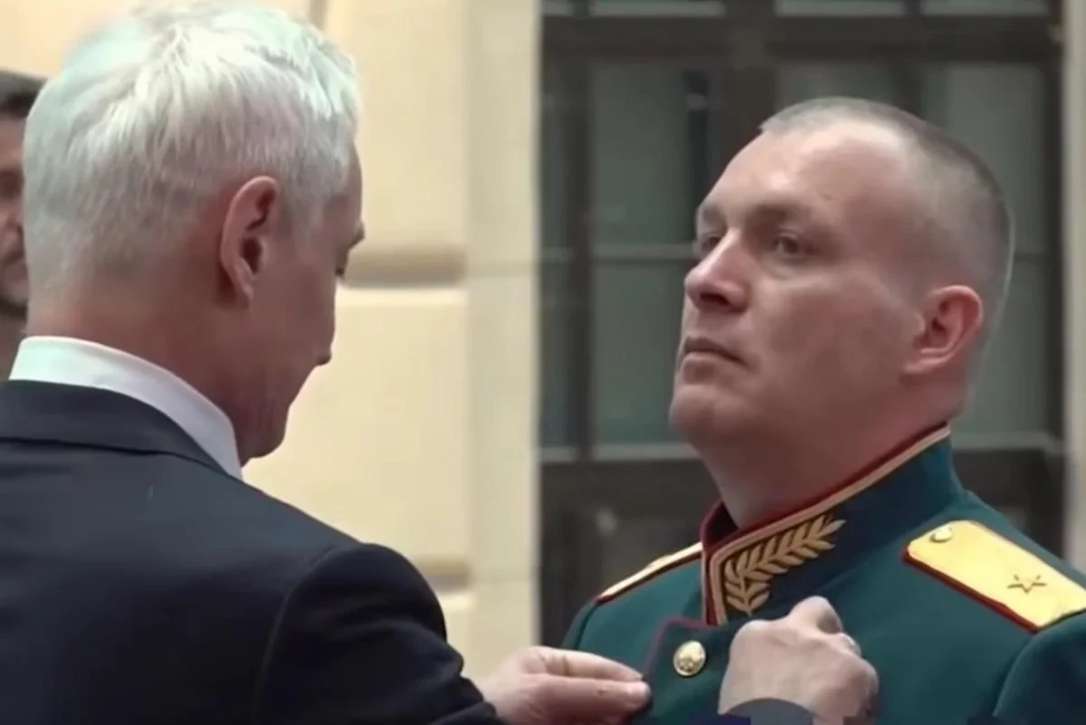 Фотографія командувача 4-ї окремої мотострілецької бригади генерал-майора Антона Груніса з повідомлення російського