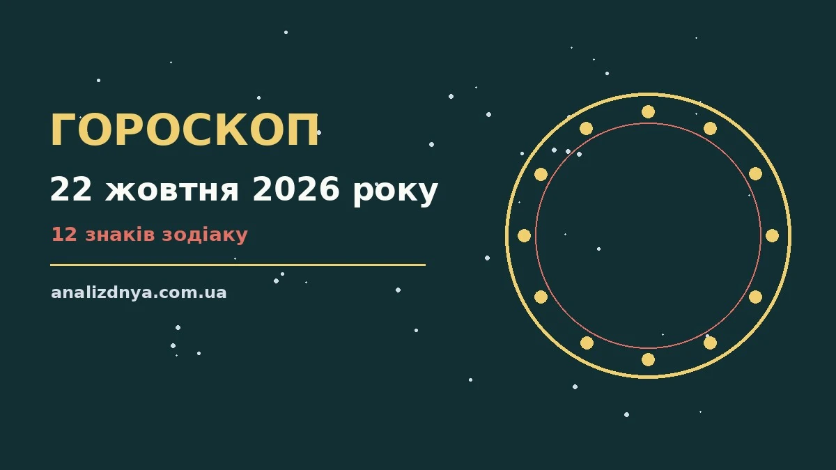 Гороскоп на 22 жовтня 2026 року: нотатки, кава і записник на столі