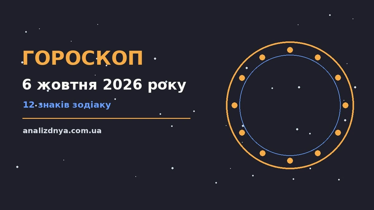 Гороскоп на 6 жовтня 2026 року — затишний стіл з горнятком кави, нотатником і свічкою на тлі ранкового вікна